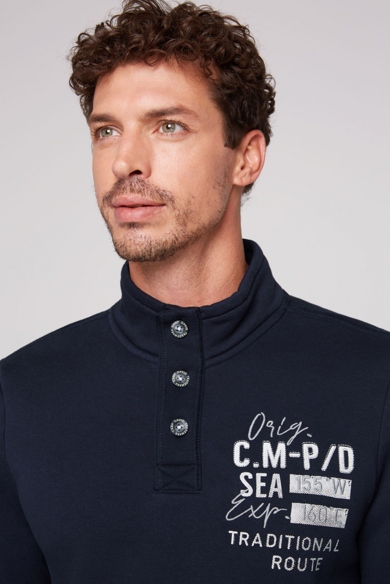 Troyer-Sweatshirt mit Logo Artworks
