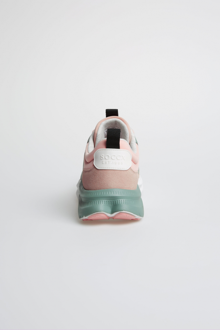 Wedge Sport Sneaker mit Dip-Dye-Sohle