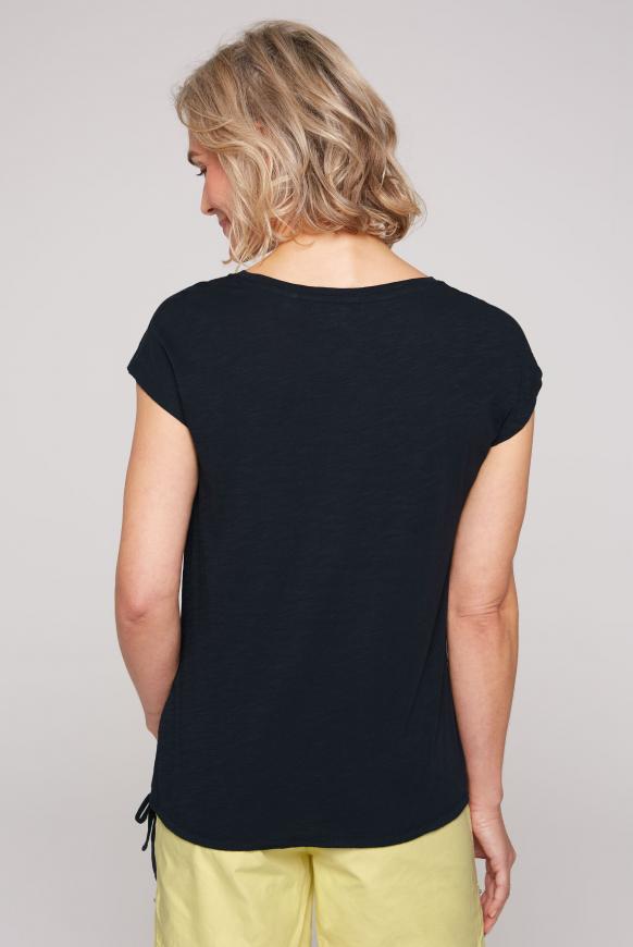 Ärmelloses Shirt mit Tunnelzugsaum