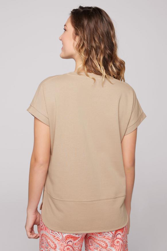 Ärmelloses Sweatshirt mit 3D Rubber Print