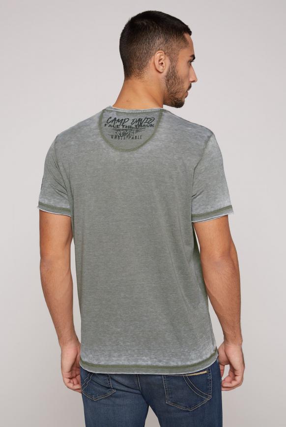 Ausbrenner-Shirt mit Photoprint