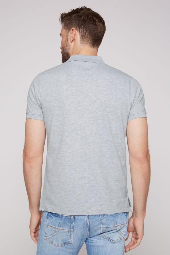 Basic Pikee-Polo mit Logo-Stickerei