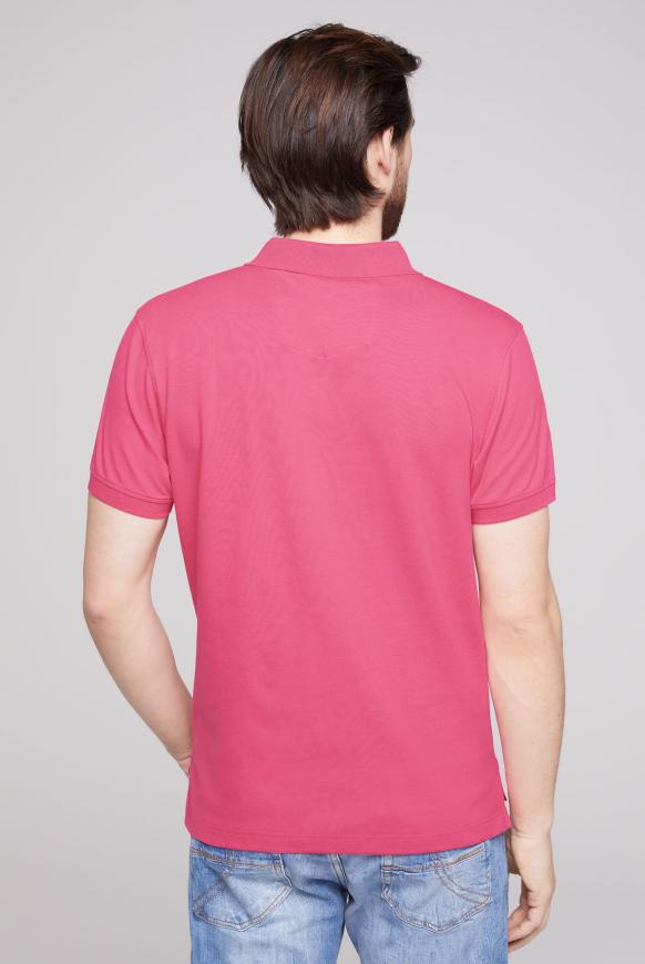 Basic Pikee-Polo mit Logo-Stickerei