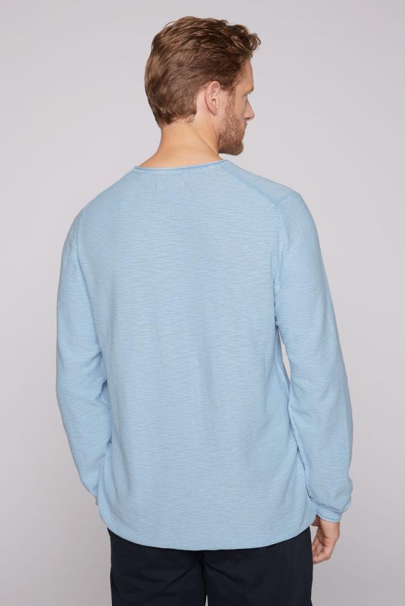 Basic Pullover in Linksstrick