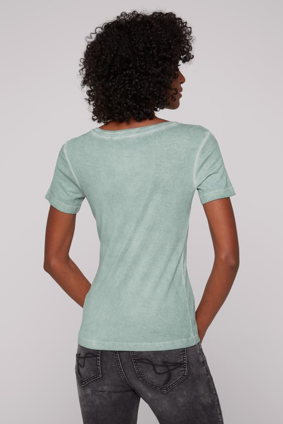 Basic T-Shirt mit Logo Artwork
