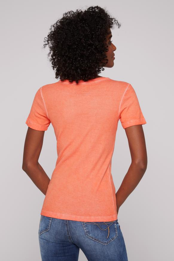 Basic T-Shirt mit Logo Artwork