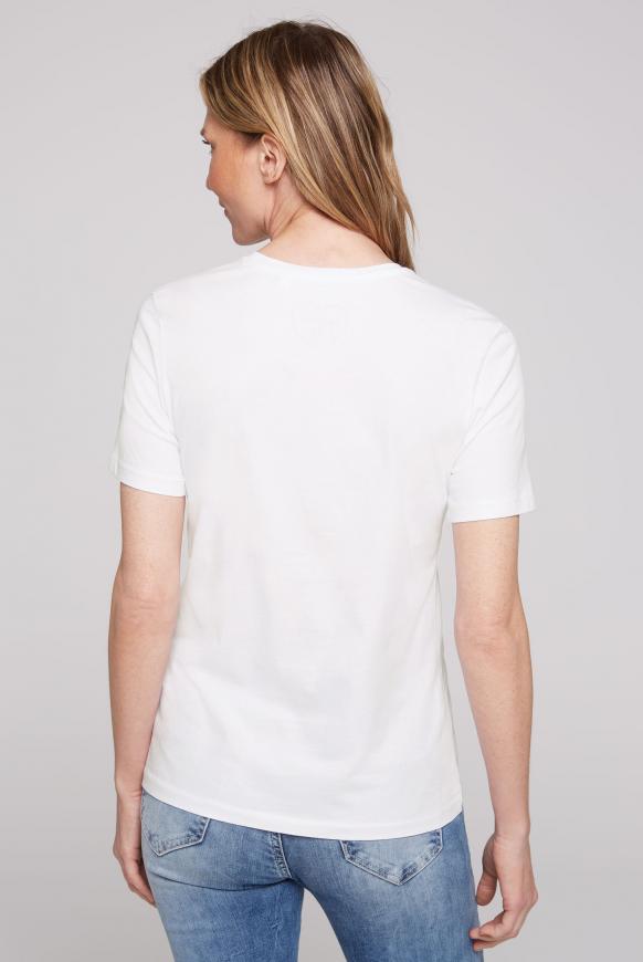 Basic T-Shirt mit Rundhalsausschnitt