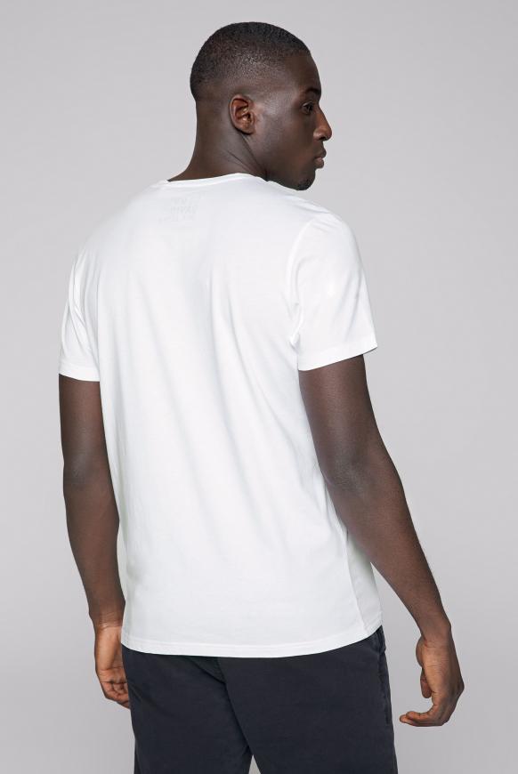 Basic T-Shirt mit Rundhalsausschnitt