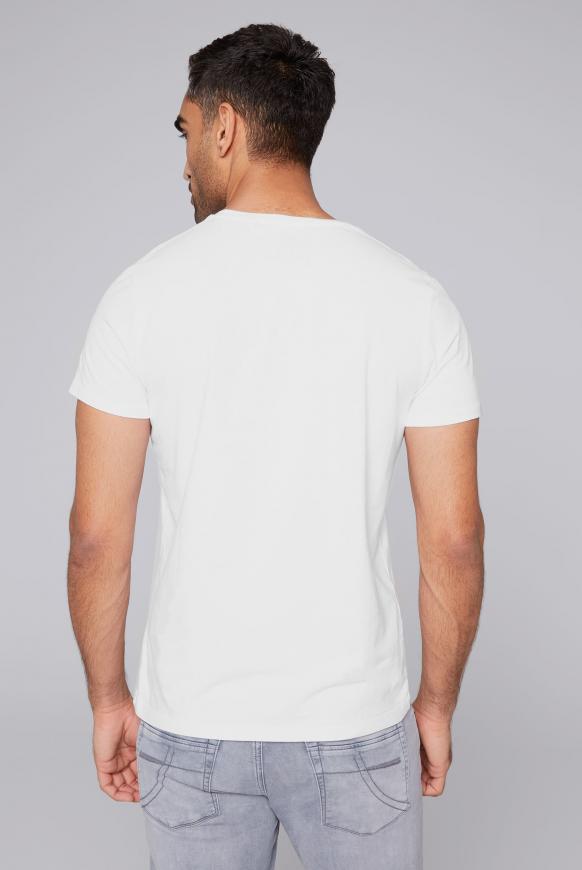 Basic T-Shirt mit V-Ausschnitt