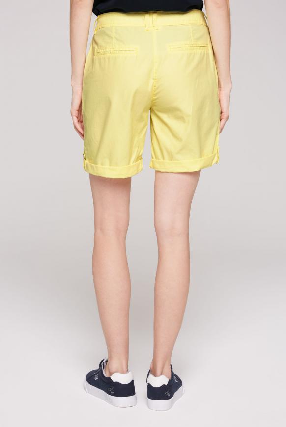 Bermuda-Shorts mit Turn-Up-Saum
