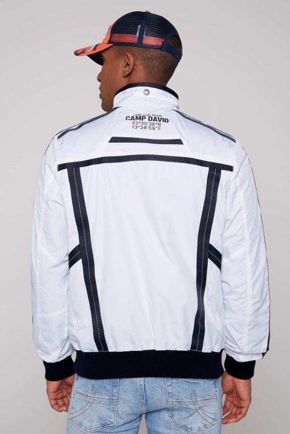 Blouson mit Logo-Tapes und Artworks