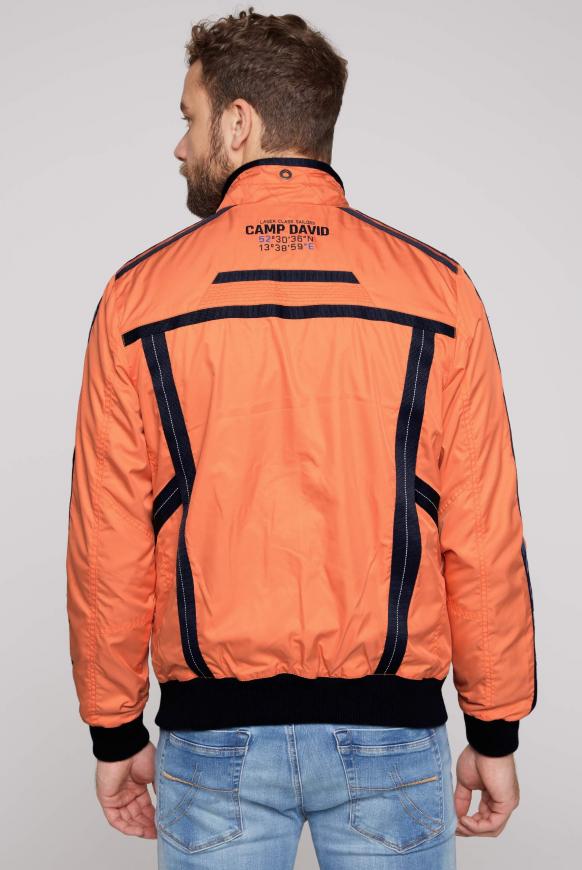 Blouson mit Logo-Tapes und Artworks