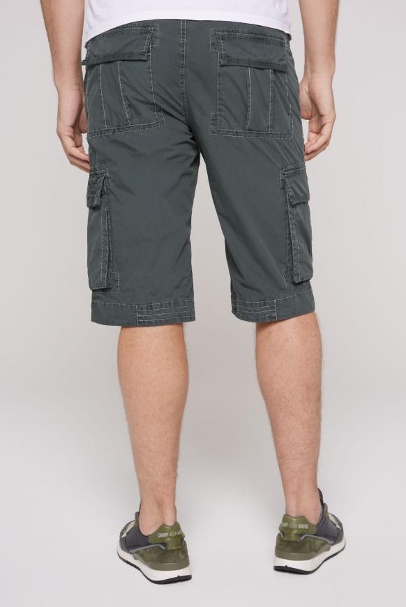 Cargo Shorts mit Beintaschen und Tapes
