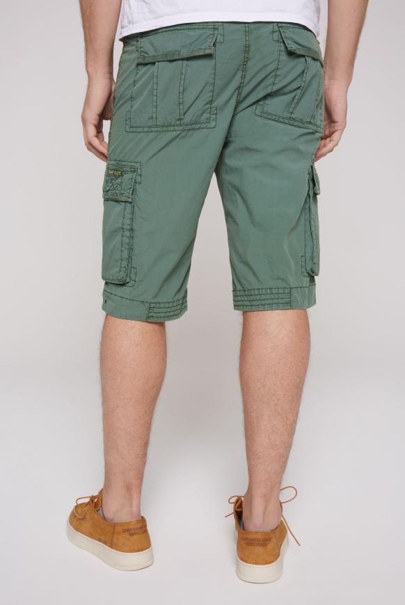 Cargo Shorts mit Beintaschen und Tapes