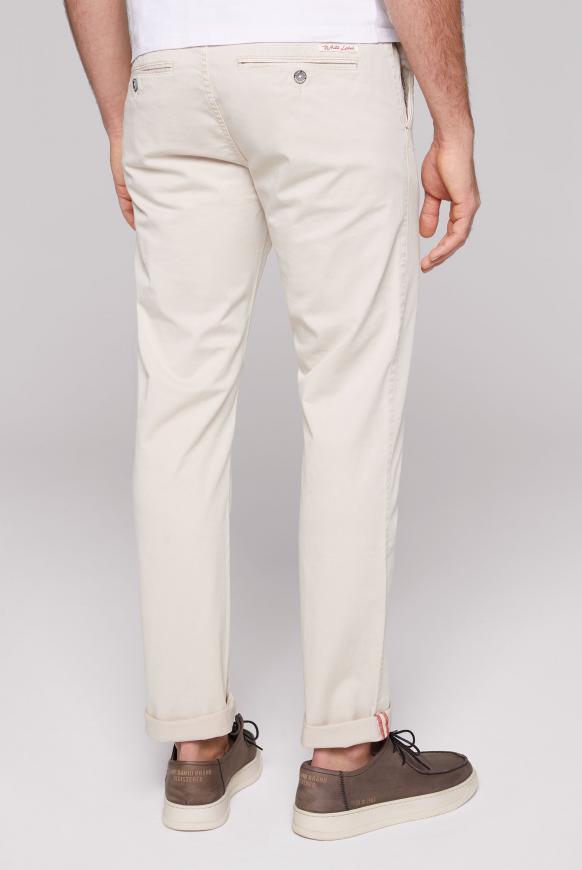 Chinohose mit gewaschener Optik