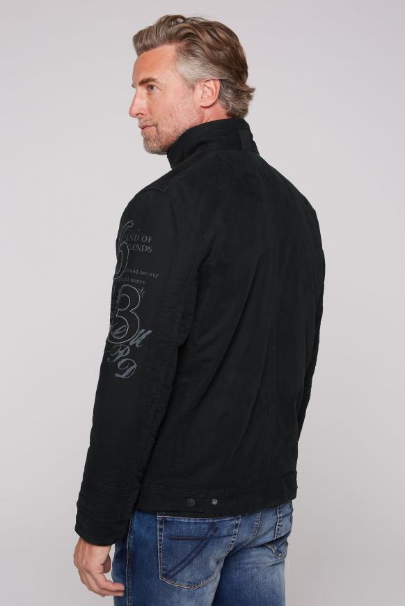 Fieldjacket wattiert mit Ärmel-Artwork