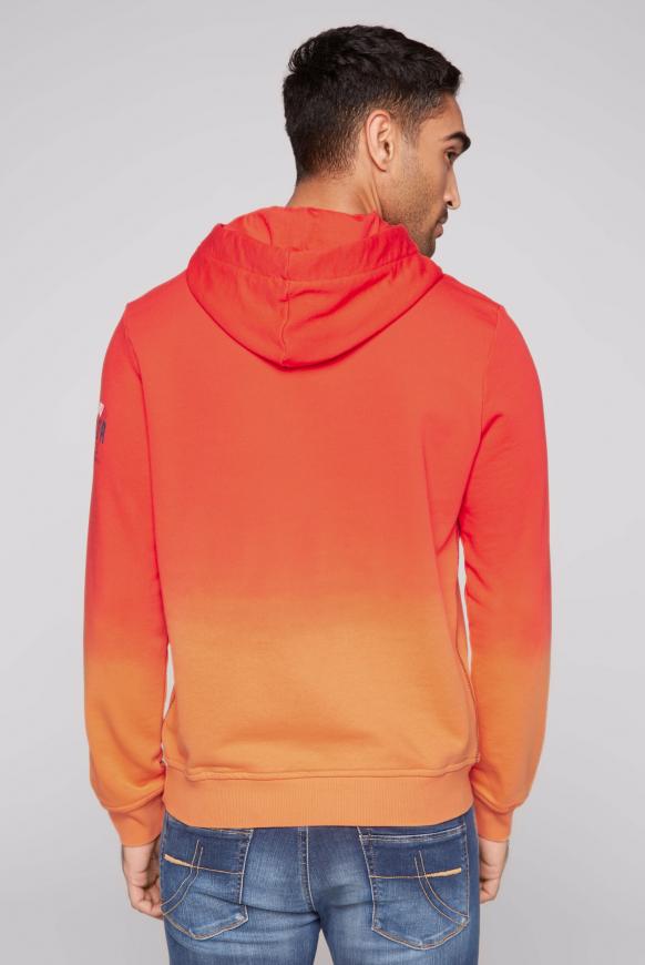 Hoodie Dip Dye mit Logo Print