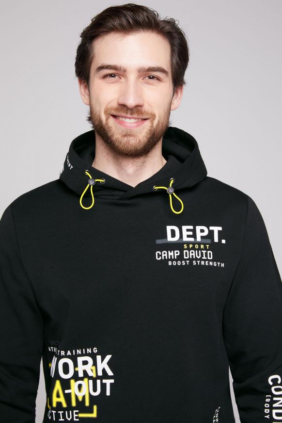 Hoodie mit Rubber Prints