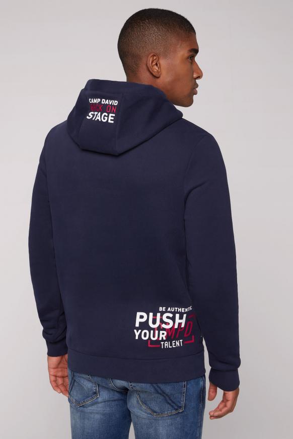Hoodie mit vielen Logo Prints