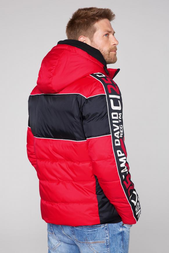 Jacke im Ski-Design mit Logo Artwork