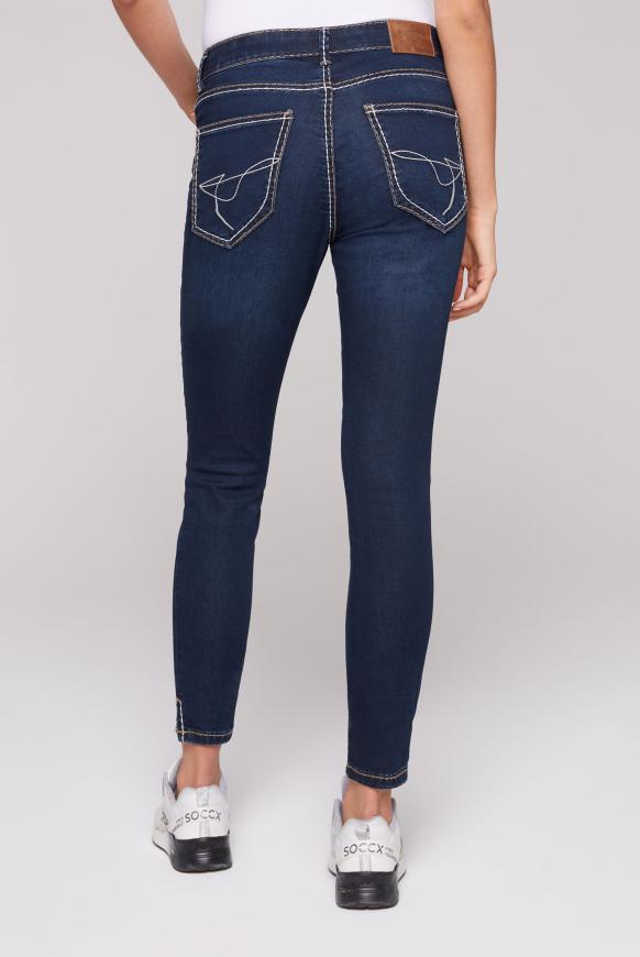 Jeans MI:RA mit Kontrastnähten