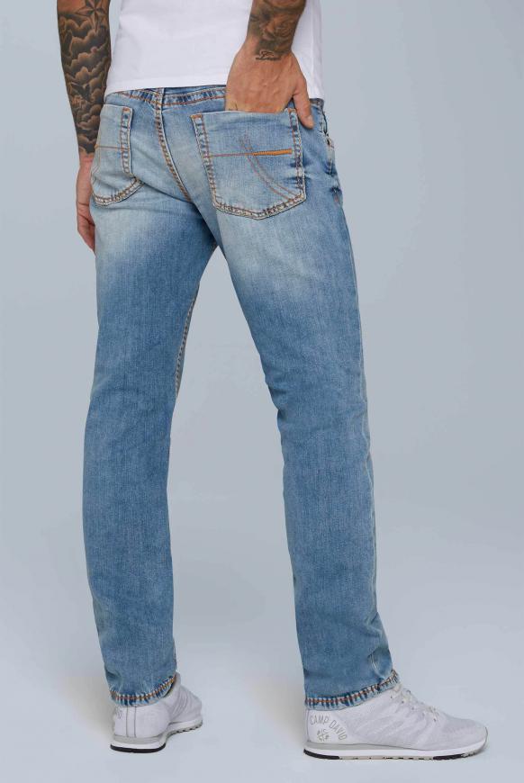 Jeans NI:CO im Vintage Look mit breiten Nähten
