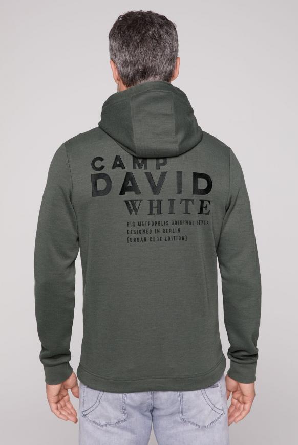 Kapuzensweatjacke mit Rücken-Artwork