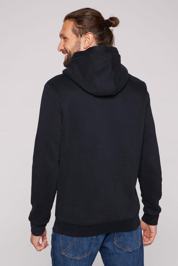 Kapuzensweatshirt mit Logo Rubber Print