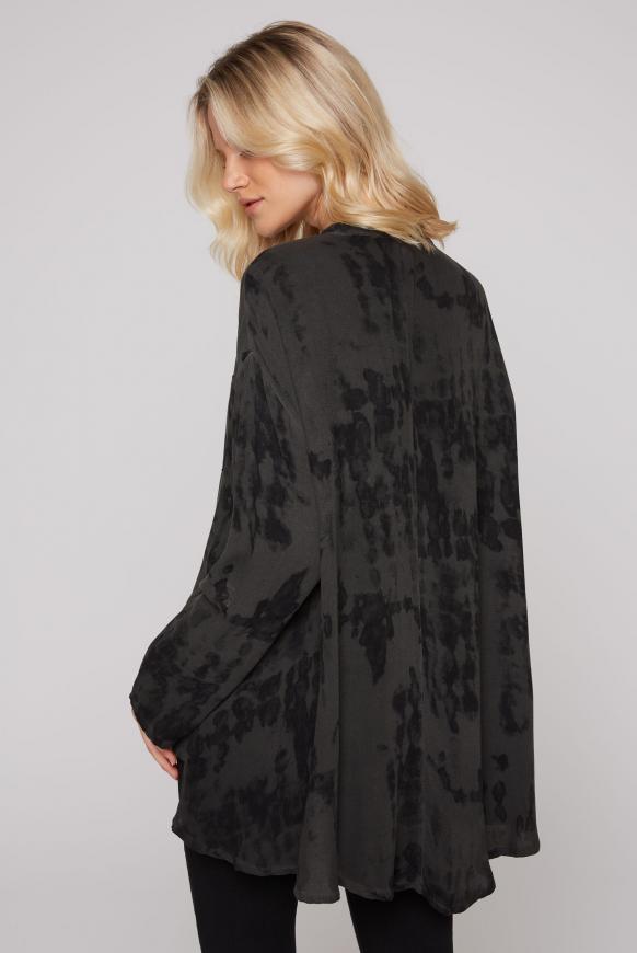 Langarmbluse mit All Over Print