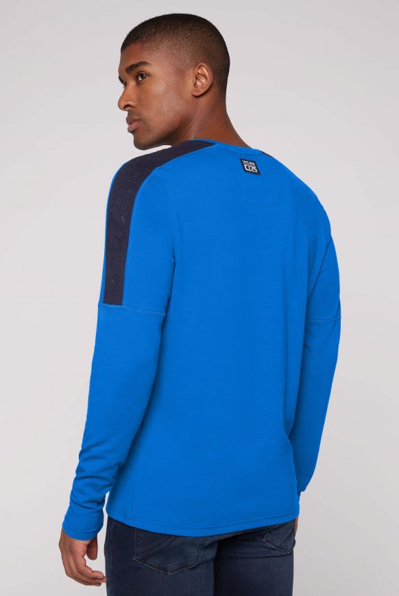 Langarmshirt mit Schulter-Artwork