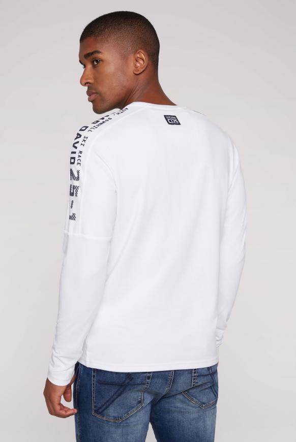Langarmshirt mit Schulter-Artwork