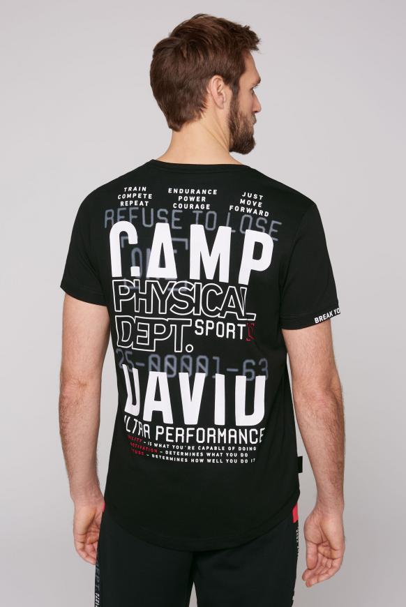 Langes T-Shirt mit XL-Rücken-Print