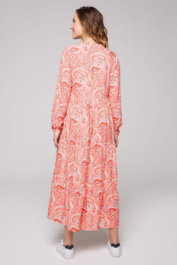 Maxikleid mit Paisley-Muster