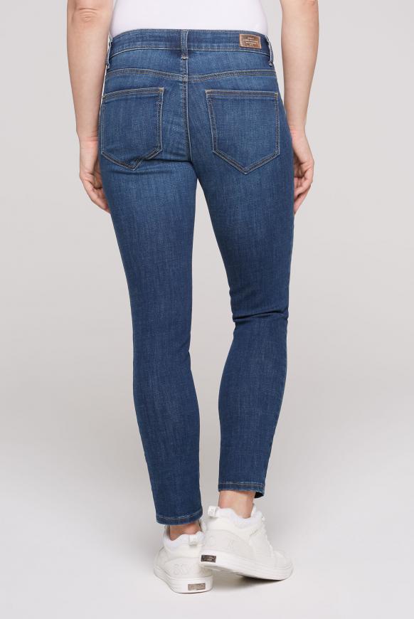 MI:RA Jeans mit Knopfleiste