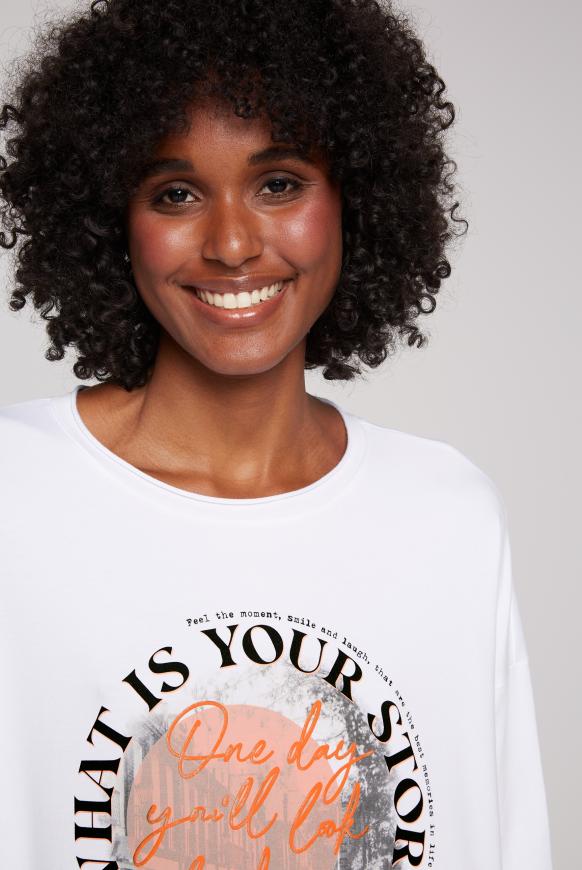Oversized Sweatshirt mit Artwork