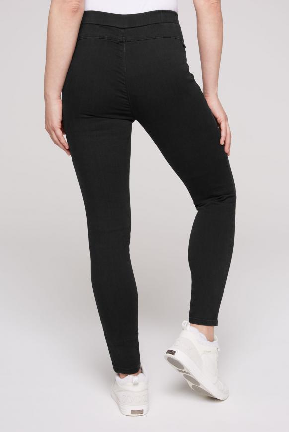 P:IA Jeggings mit Used-Waschung