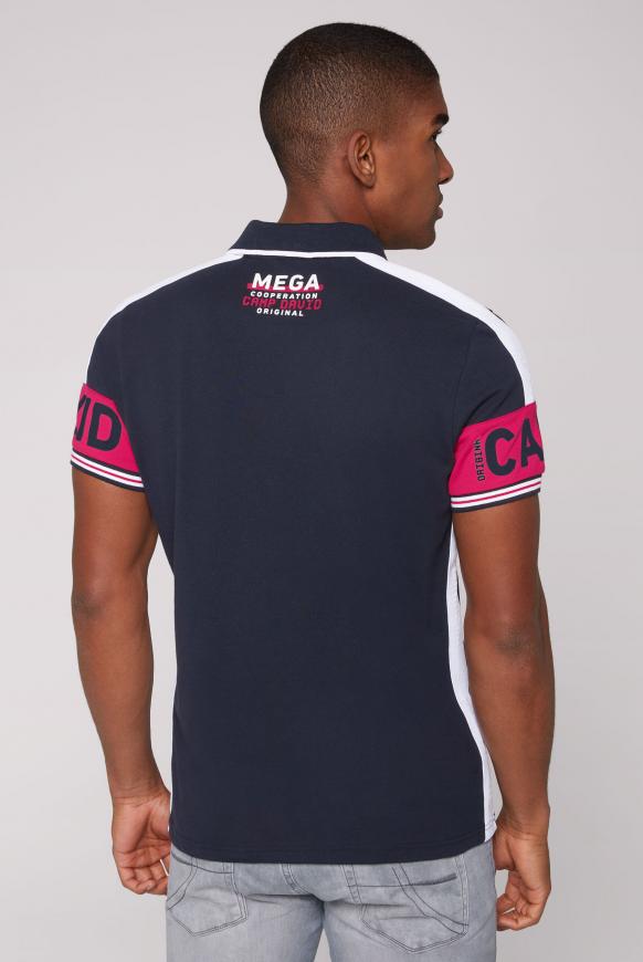 Poloshirt aus Pikee mit Logo-Ärmeln