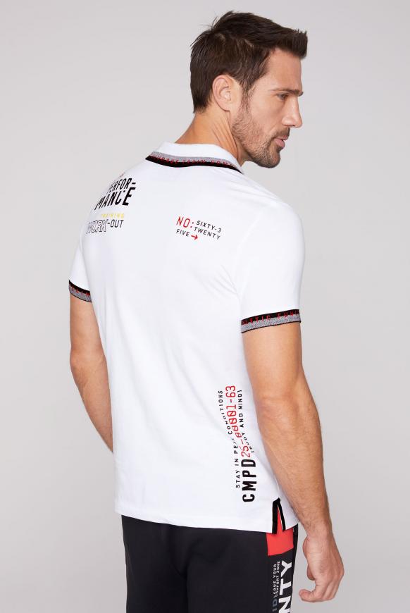Poloshirt mit Two-Tone-Details