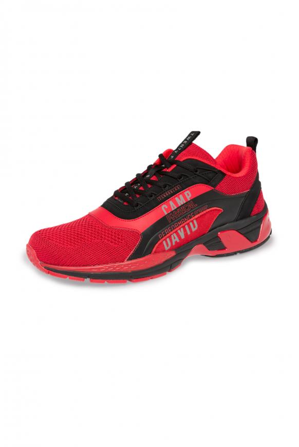 Premium Sneaker im Materialmix