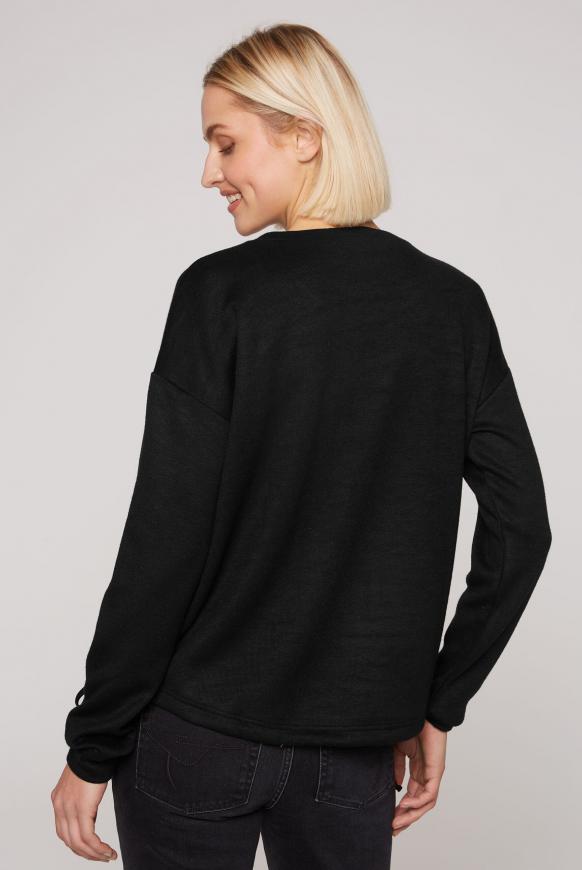 Pullover mit Prägedruck
