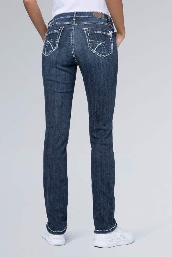 Regular Fit Jeans RO:MY mit weißen Nähten