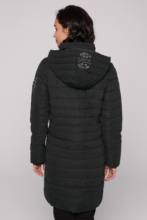 Shaped Parka mit abtrennbarer Kapuze