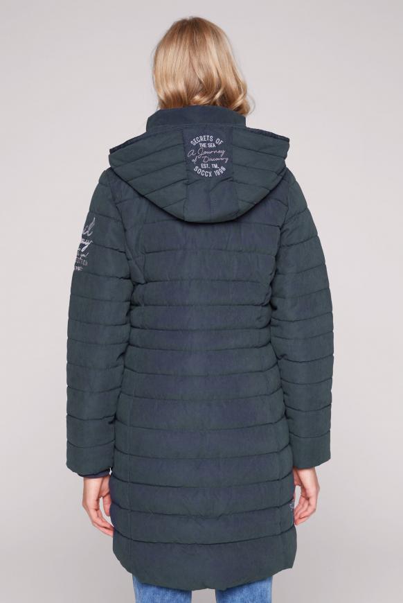 Shaped Parka mit abtrennbarer Kapuze