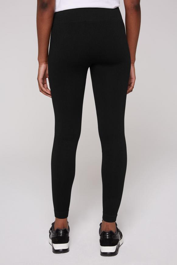 Sporttights Seamless mit Rippstruktur