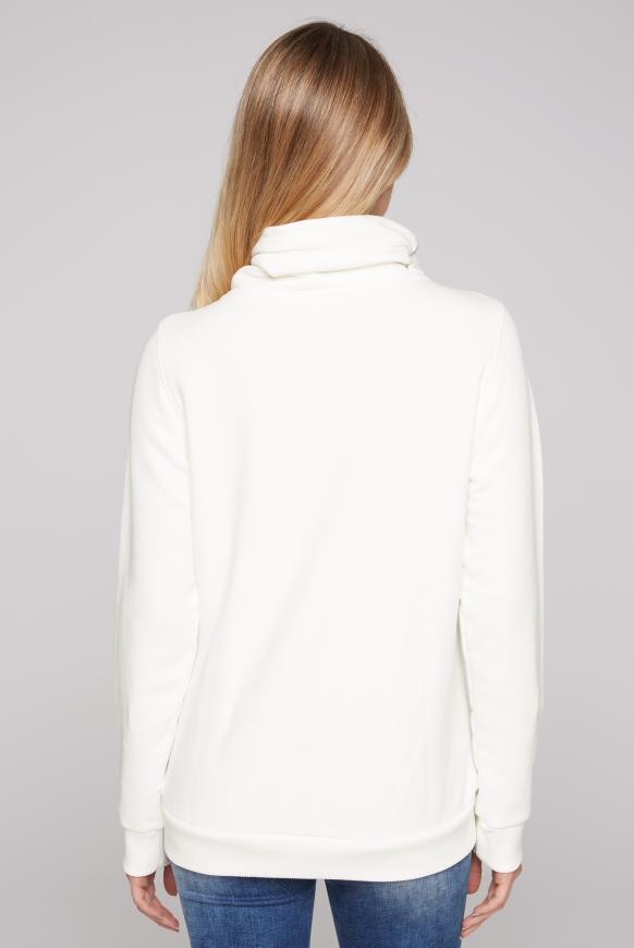 Sweatshirt mit hohem Kragen
