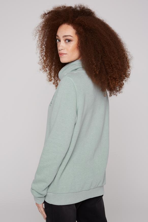 Sweatshirt mit hohem Kragen