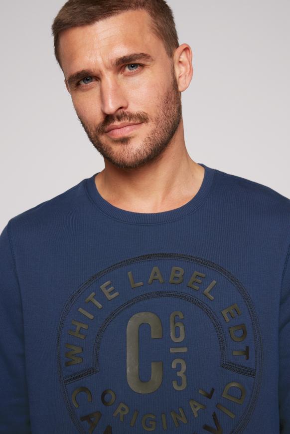 Sweatshirt mit Rubber Artwork