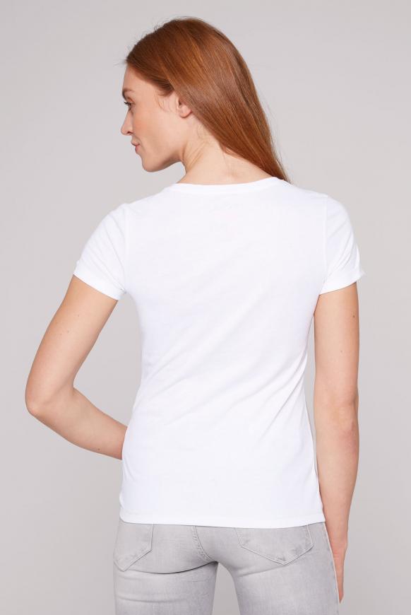 T-Shirt mit Glamour Artwork