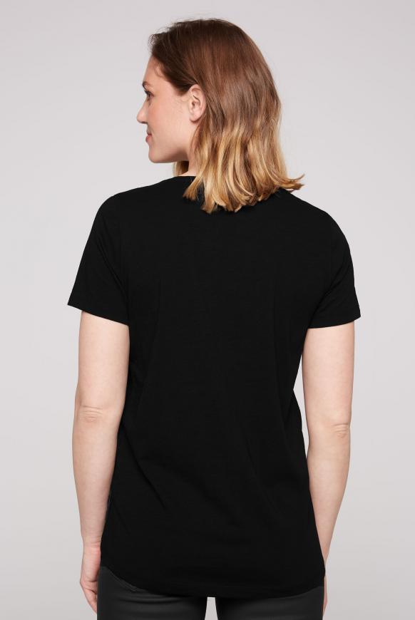 T-Shirt mit Kunstdruck