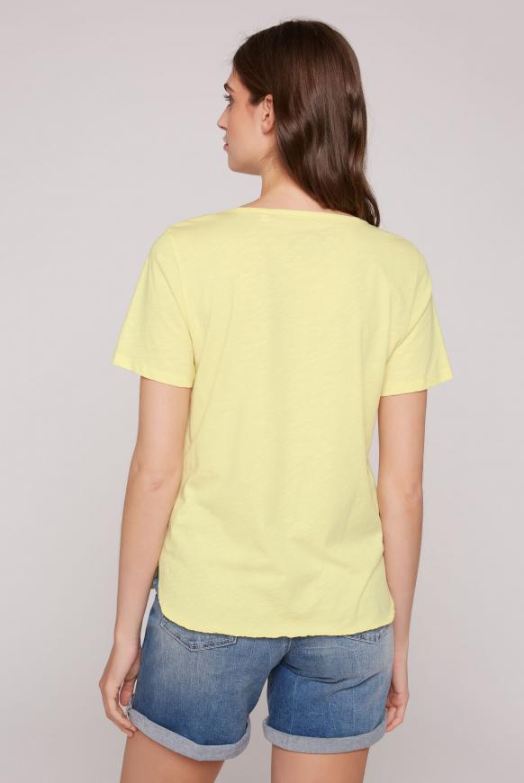 T-Shirt mit Pailletten-Artwork